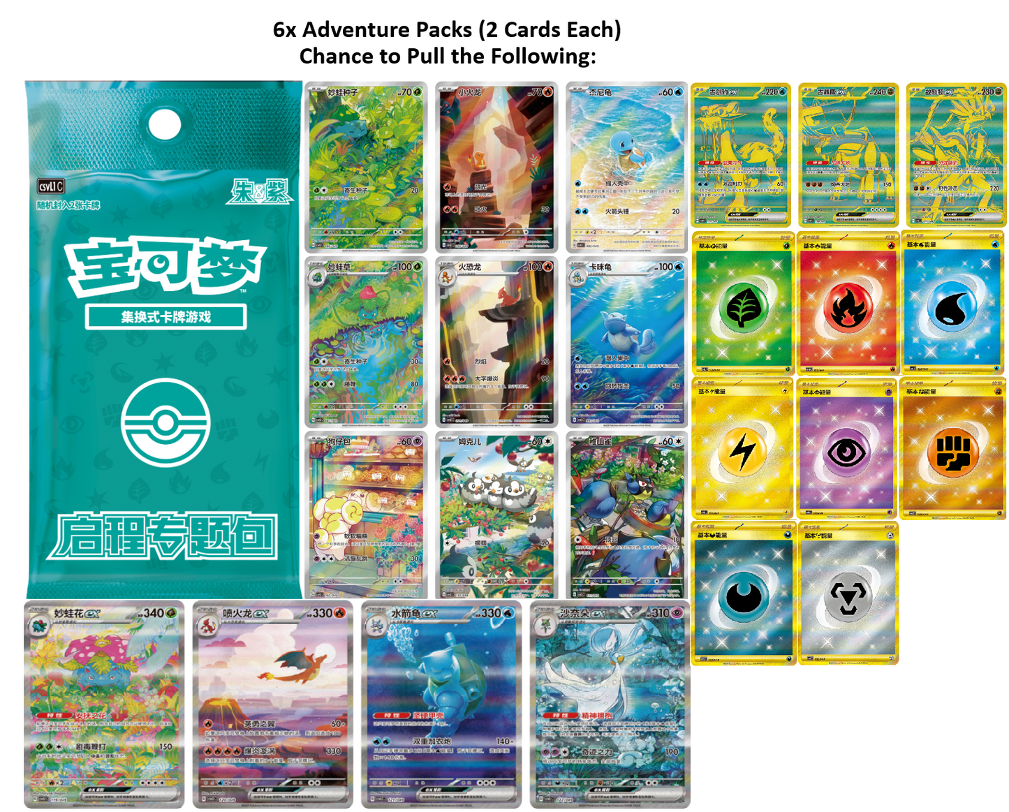 Pokémon TCG Collect 151 Hope Adventure Gift Box – Blastoise Edition (Simplified Chinese)