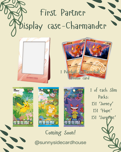 Pokémon TCG Collect 151 First Partner Display Case [SCN]