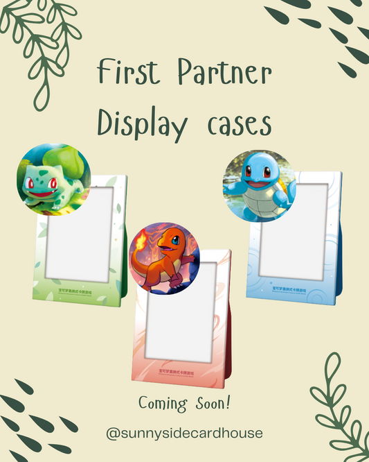 Pokémon TCG Collect 151 First Partner Display Case [SCN] - Coming Soon! Sign up on Product Page to get Notified!